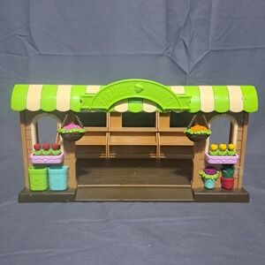 Li'l Woodzeez Hoppin' Farmers Market Playset Only